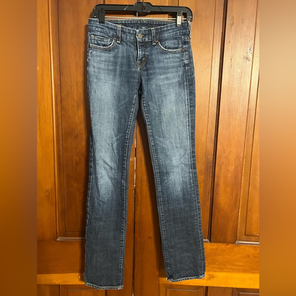 Citizens of Humanity Jeans Bridgitte Low‎ Waist Straight Leg Jeans Sz 26